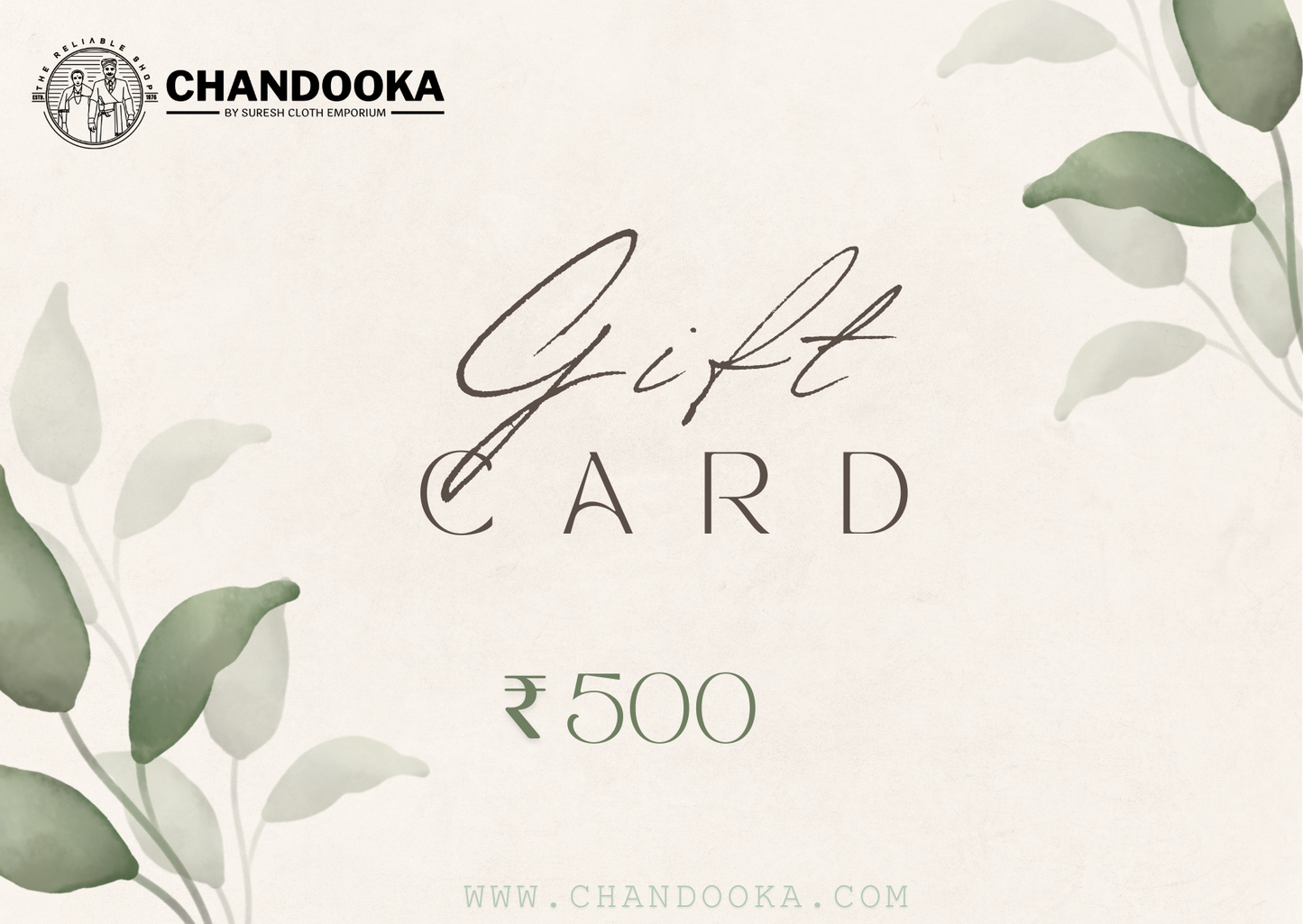 Gift card By Chandooka