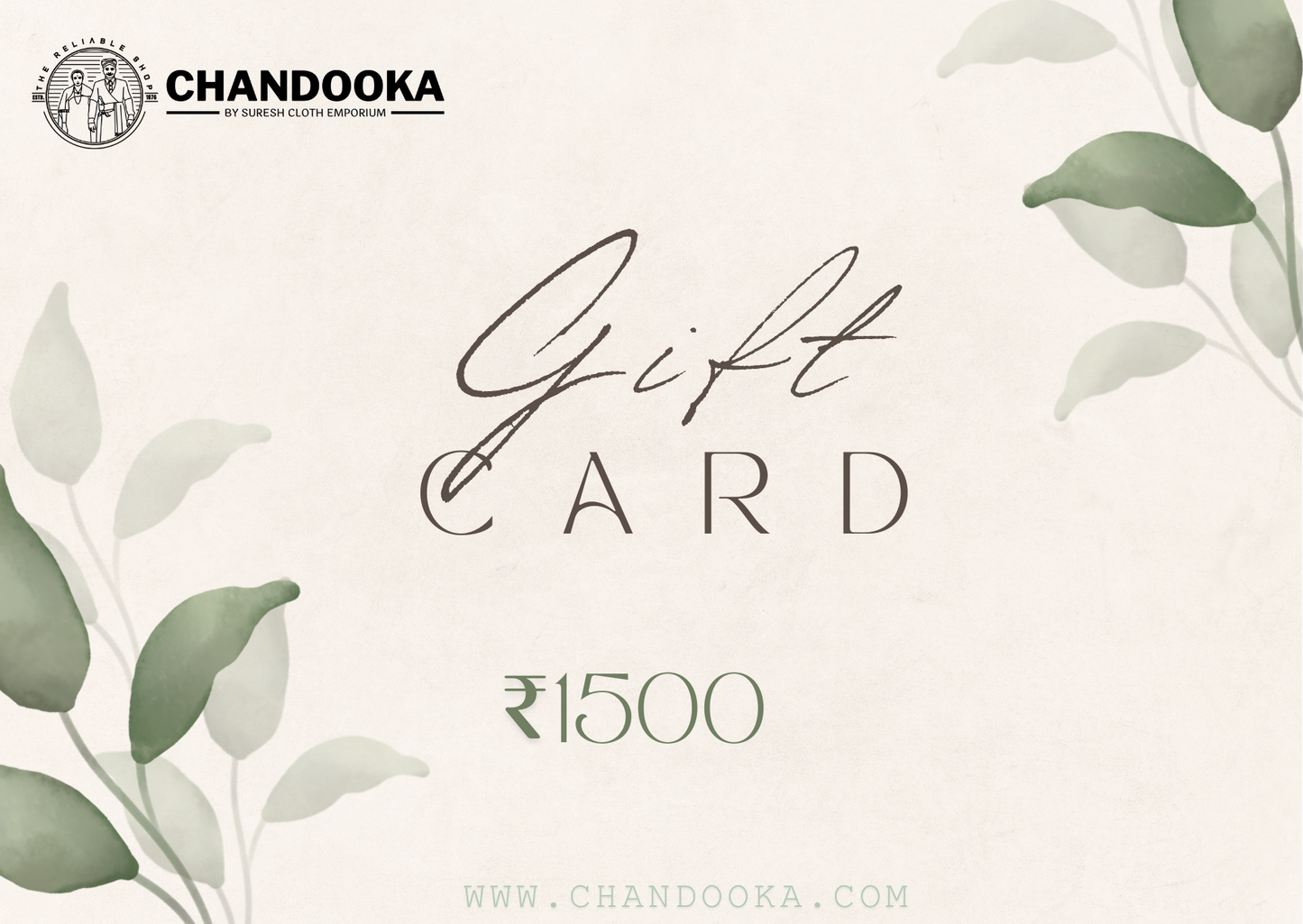 Gift card By Chandooka